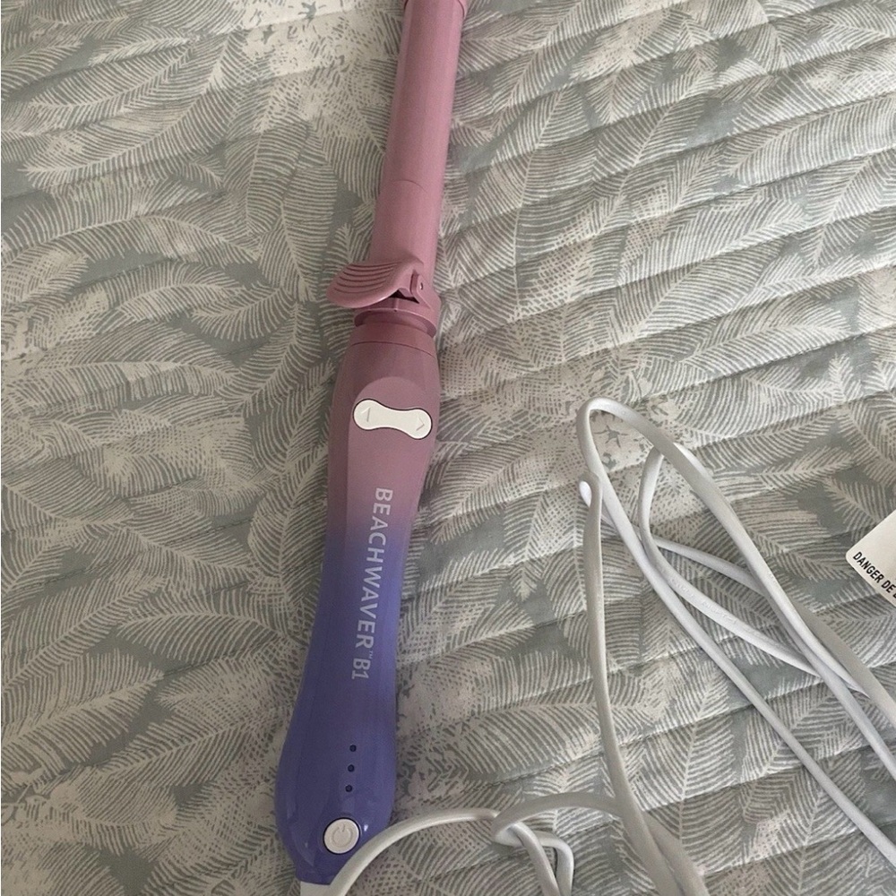 Beachwaver B1 Pink and Purple Curling Iron